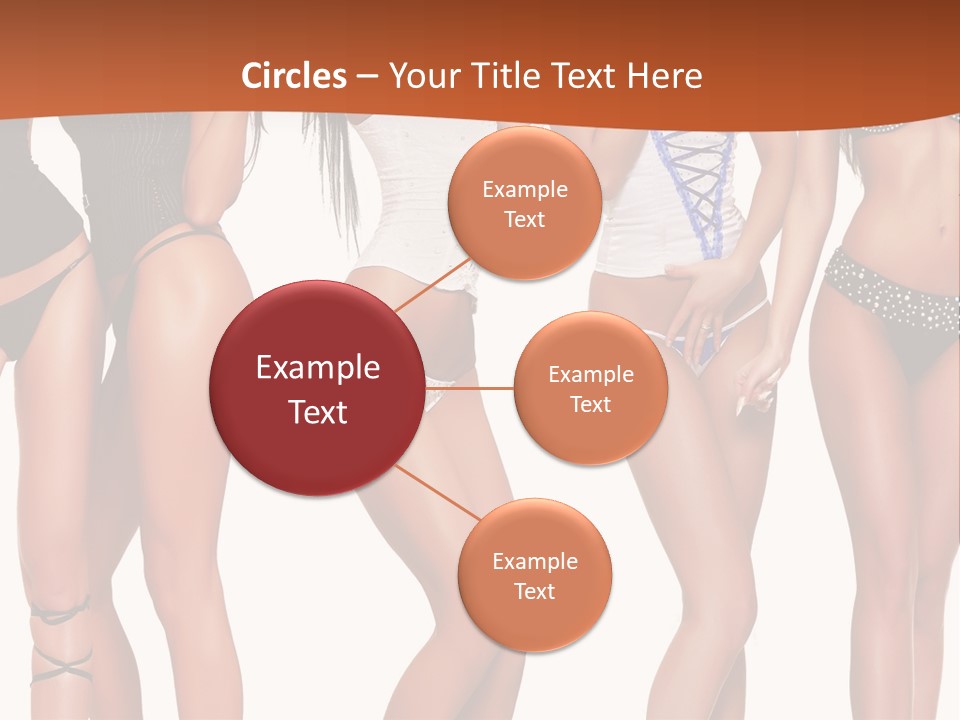 Girl Body Parts PowerPoint Template