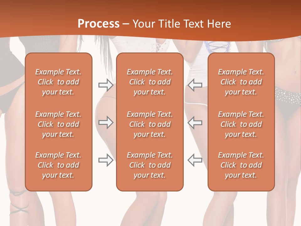 Girl Body Parts PowerPoint Template