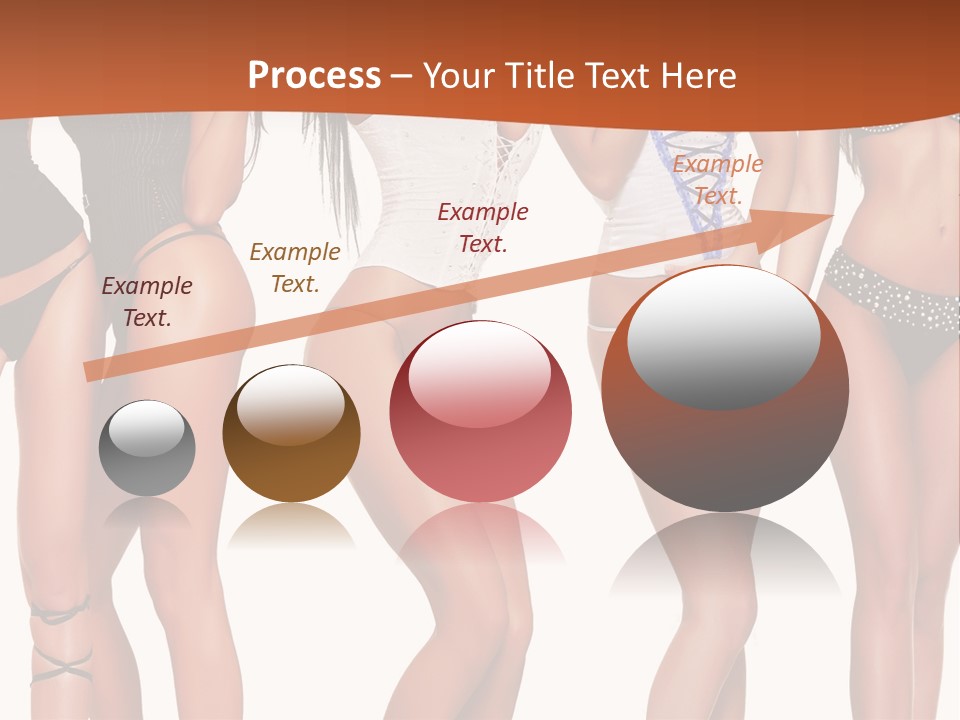 Girl Body Parts PowerPoint Template