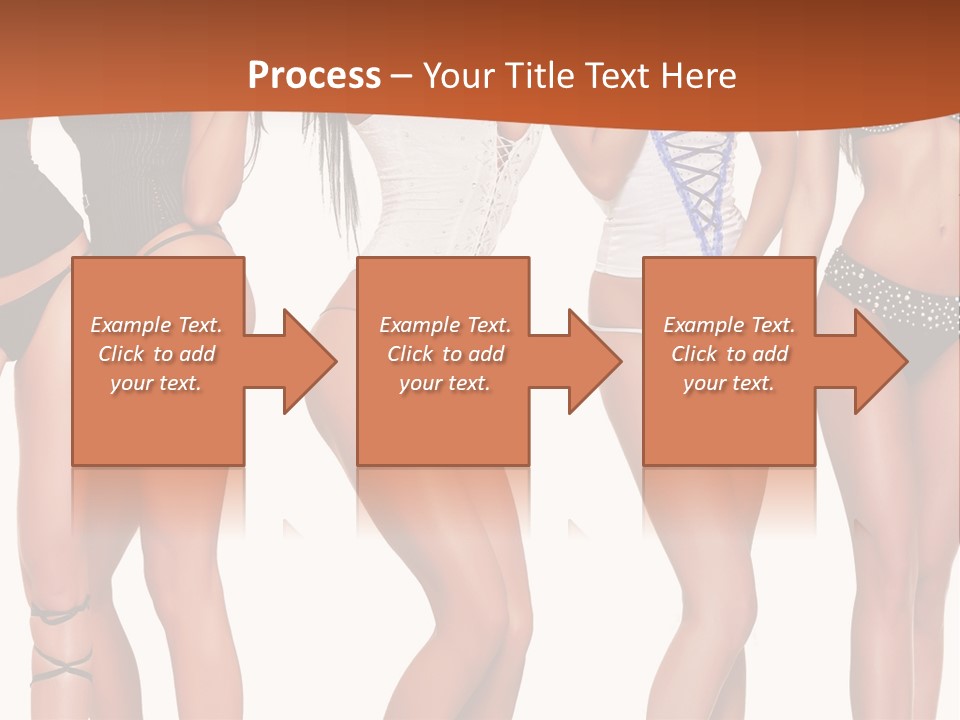 Girl Body Parts PowerPoint Template