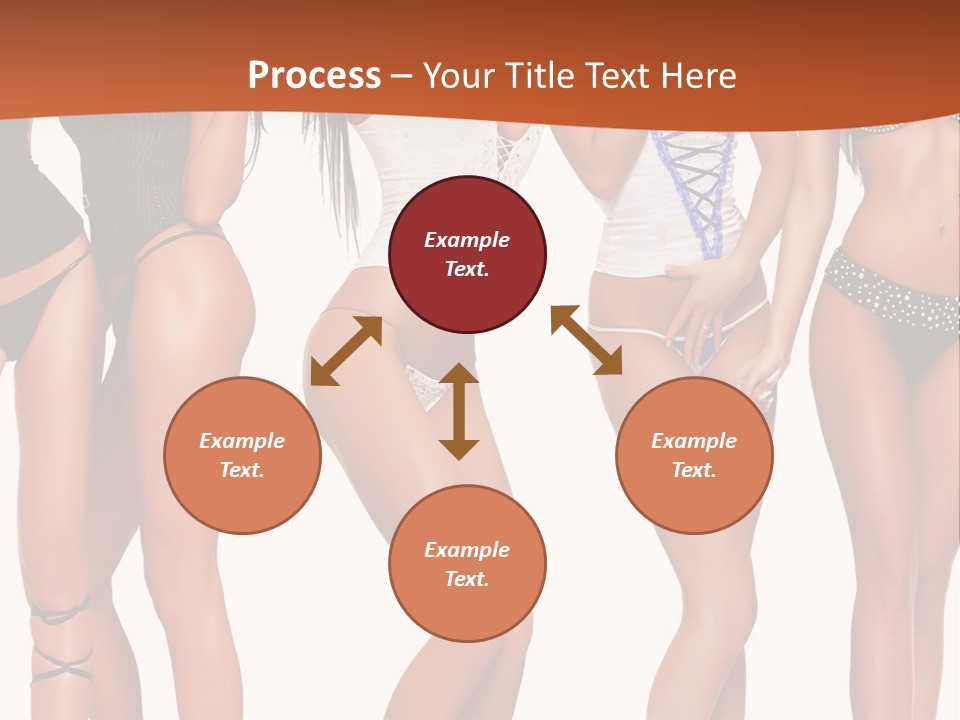 Girl Body Parts PowerPoint Template