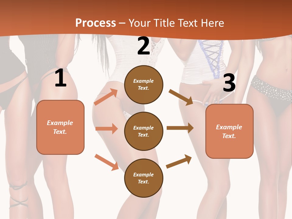 Girl Body Parts PowerPoint Template