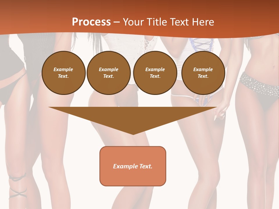 Girl Body Parts PowerPoint Template
