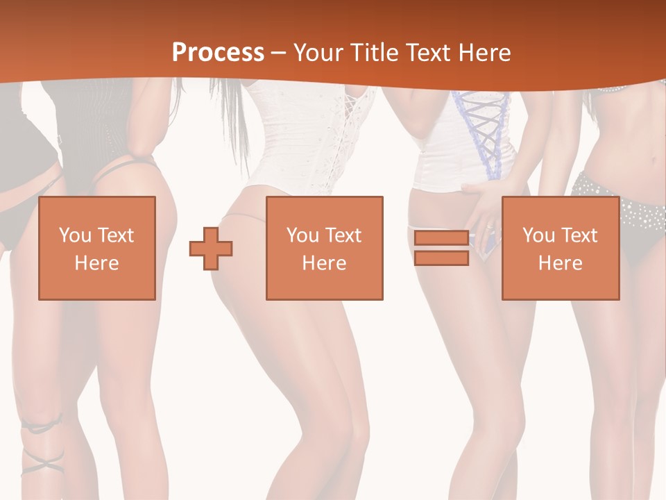 Girl Body Parts PowerPoint Template