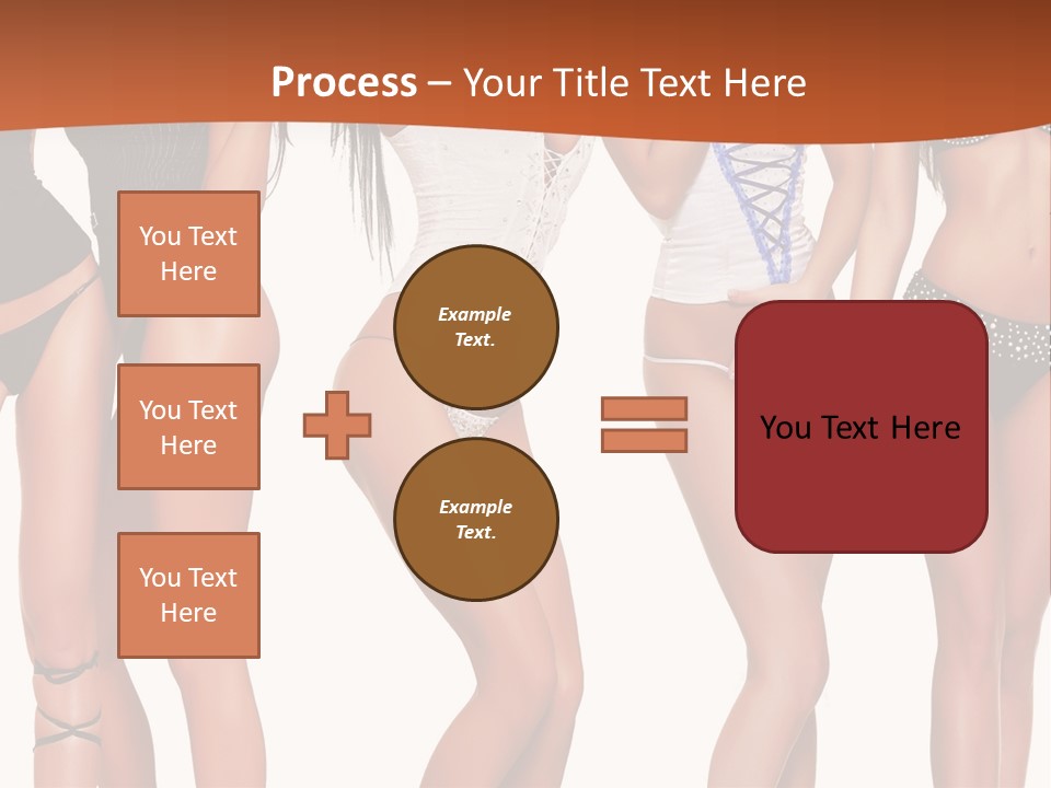 Girl Body Parts PowerPoint Template