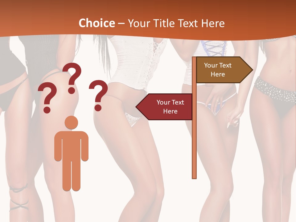 Girl Body Parts PowerPoint Template