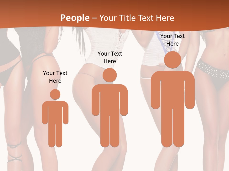 Girl Body Parts PowerPoint Template