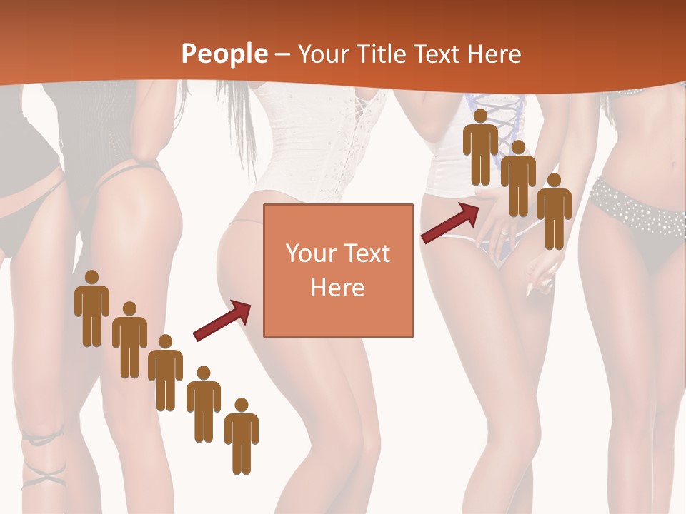 Girl Body Parts PowerPoint Template