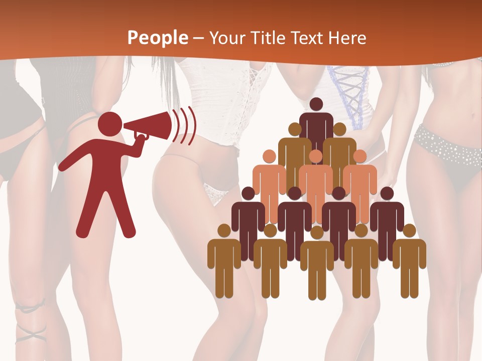 Girl Body Parts PowerPoint Template