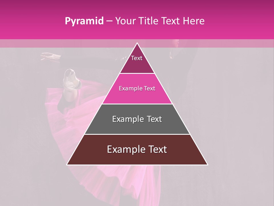 Vertical Girl Cheerful PowerPoint Template