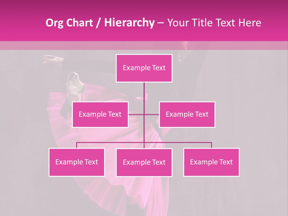 Vertical Girl Cheerful PowerPoint Template