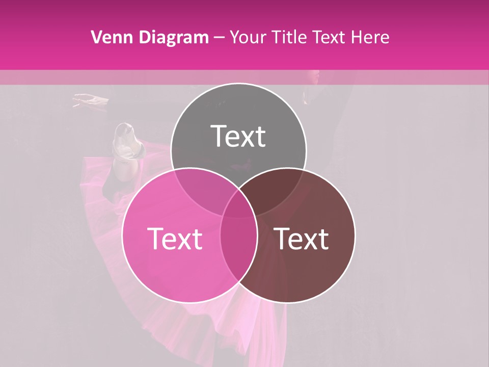 Vertical Girl Cheerful PowerPoint Template