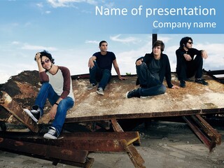 Ho Hey (A Tribute To The Lumineers) PowerPoint Template