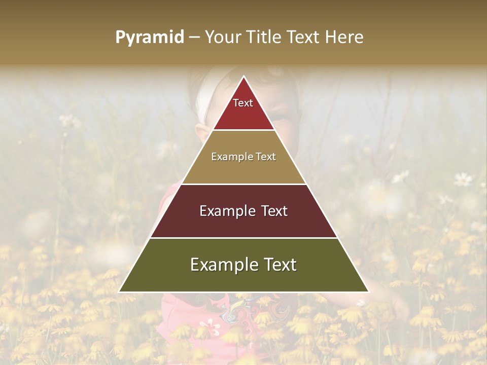 Childhood Rural Person PowerPoint Template