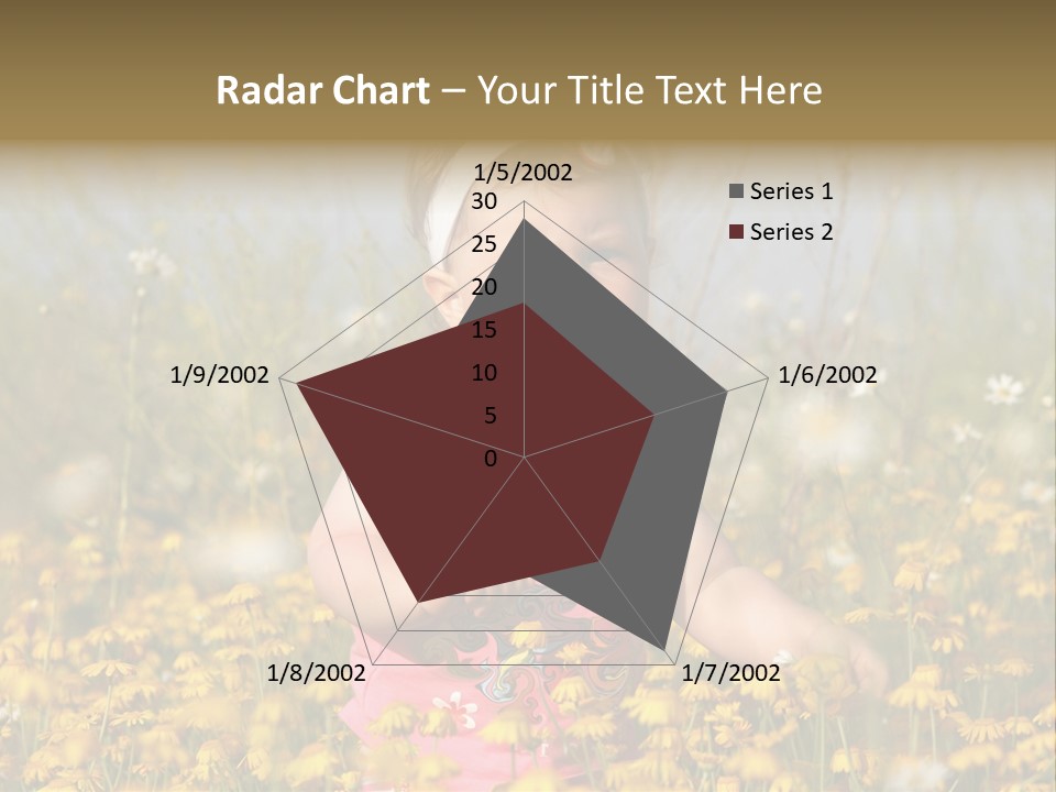 Childhood Rural Person PowerPoint Template
