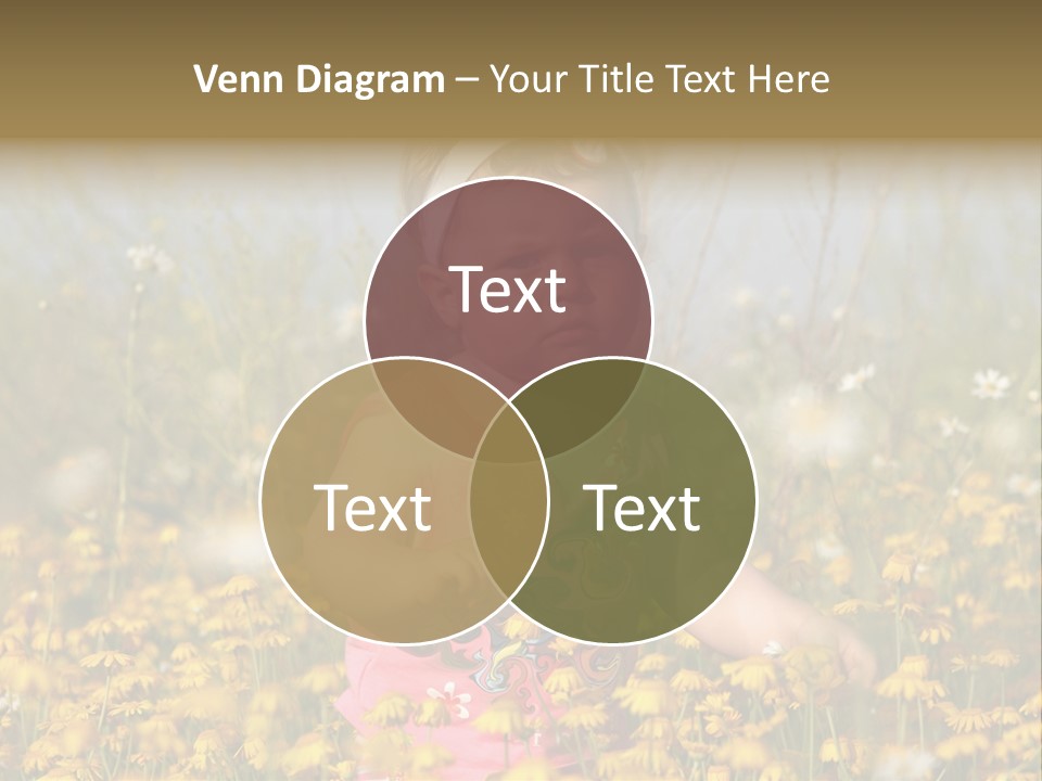 Childhood Rural Person PowerPoint Template