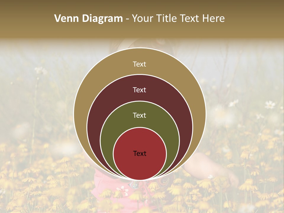 Childhood Rural Person PowerPoint Template