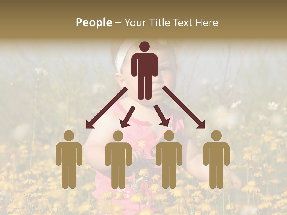 Childhood Rural Person PowerPoint Template