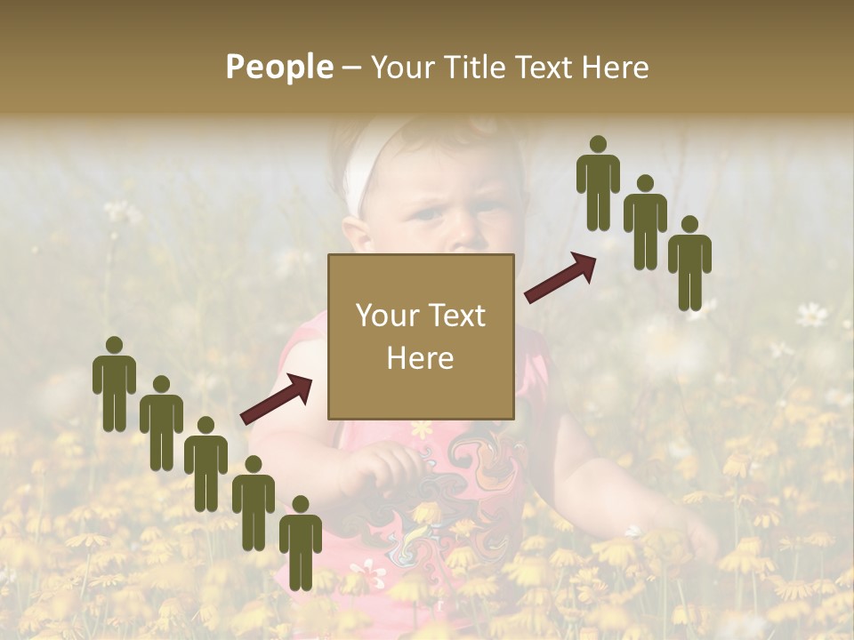 Childhood Rural Person PowerPoint Template