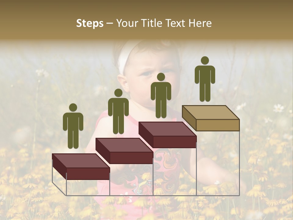 Childhood Rural Person PowerPoint Template