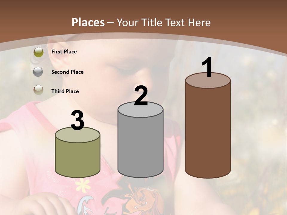 Cute Spring Toddler PowerPoint Template