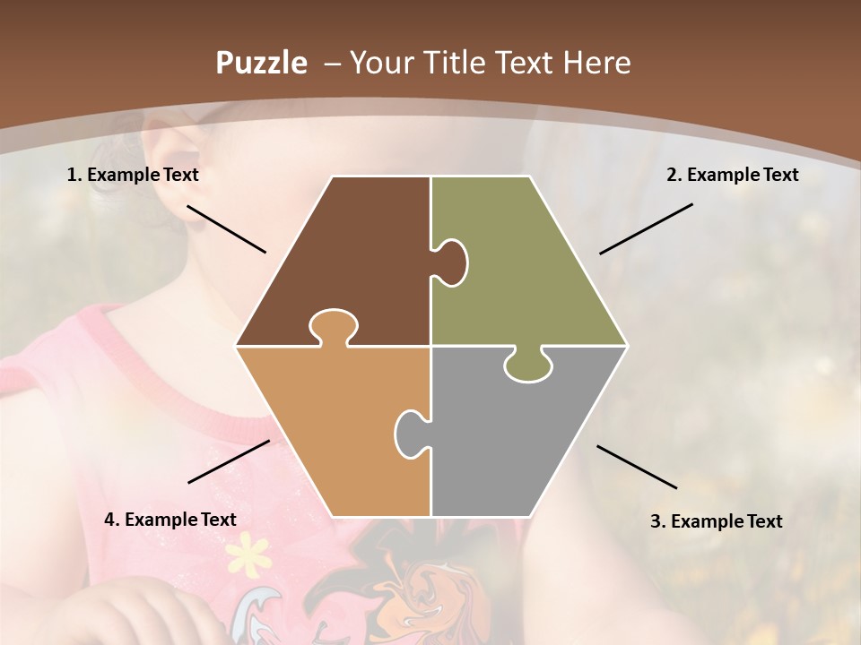 Cute Spring Toddler PowerPoint Template