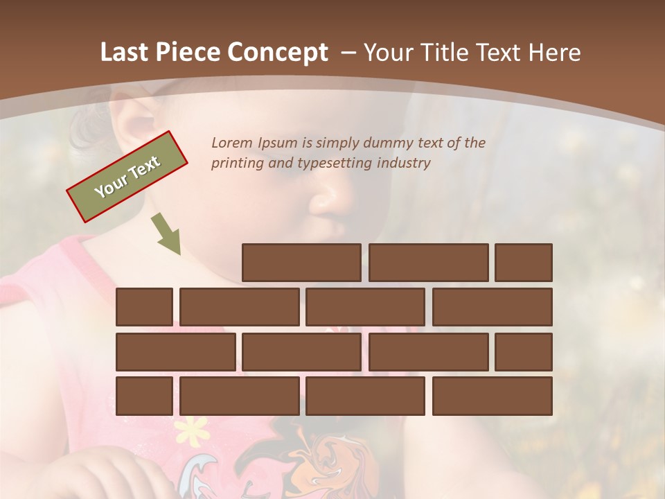 Cute Spring Toddler PowerPoint Template