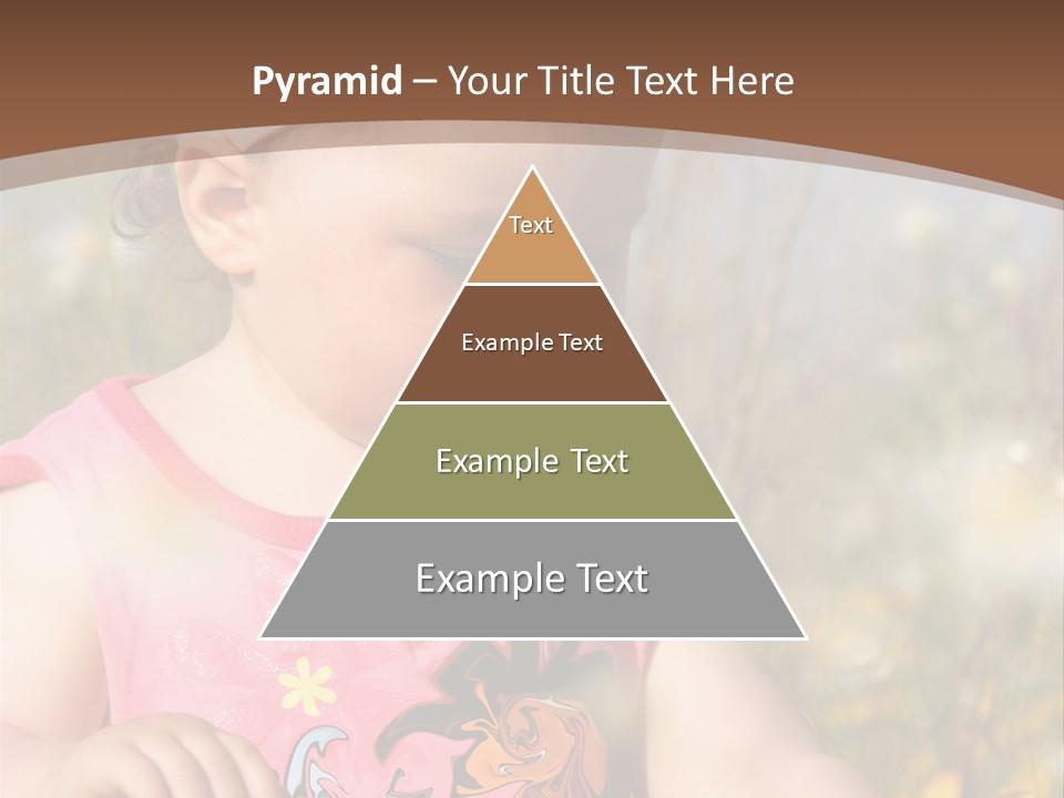 Cute Spring Toddler PowerPoint Template