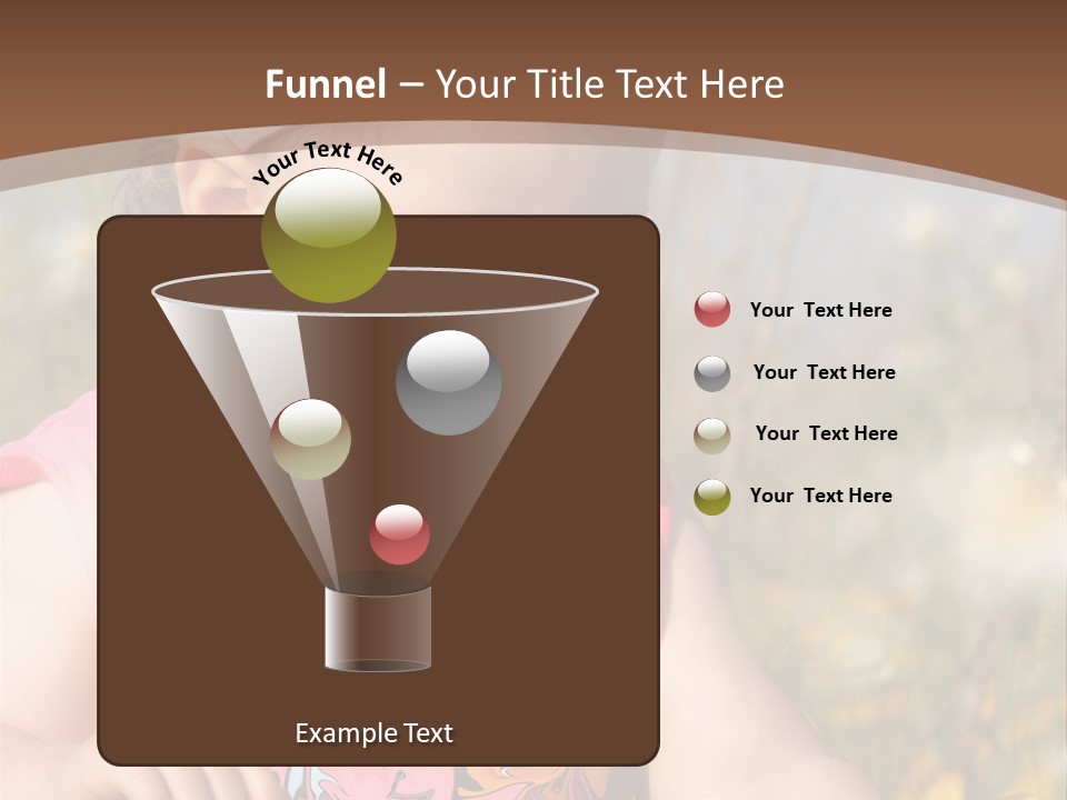 Cute Spring Toddler PowerPoint Template