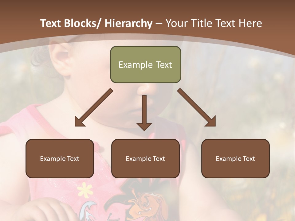 Cute Spring Toddler PowerPoint Template