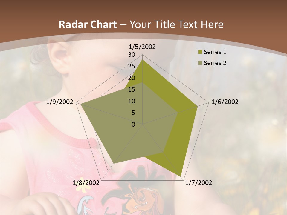 Cute Spring Toddler PowerPoint Template