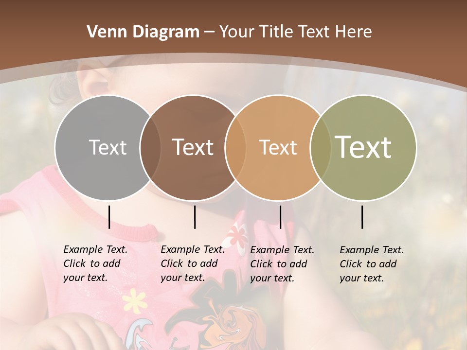 Cute Spring Toddler PowerPoint Template