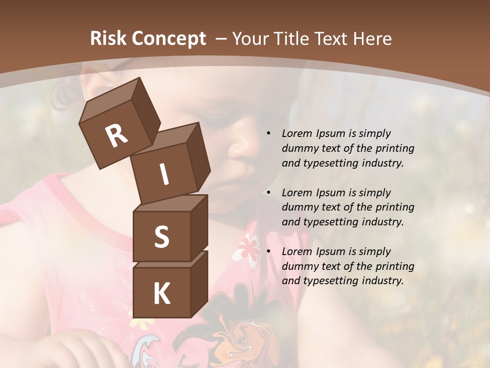 Cute Spring Toddler PowerPoint Template