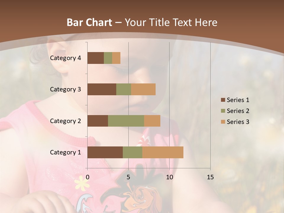 Cute Spring Toddler PowerPoint Template