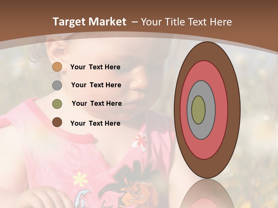 Cute Spring Toddler PowerPoint Template