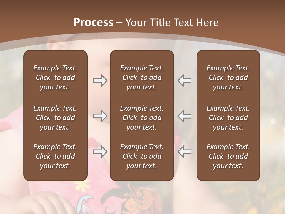 Cute Spring Toddler PowerPoint Template