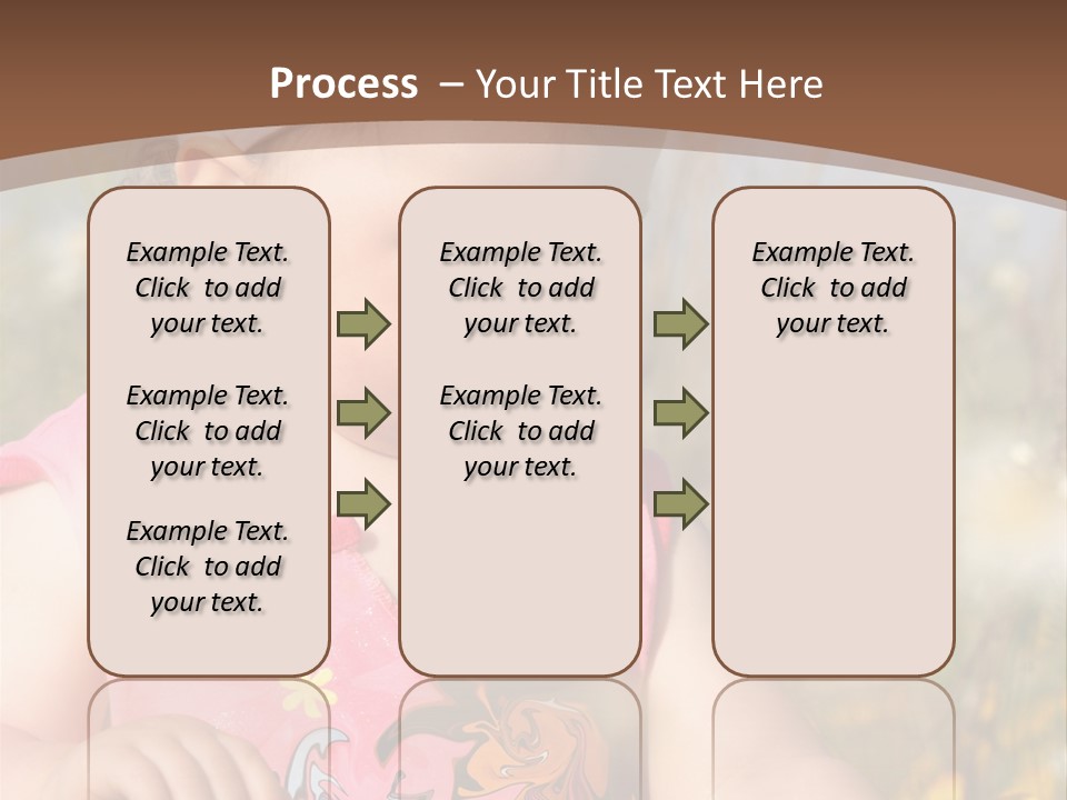 Cute Spring Toddler PowerPoint Template