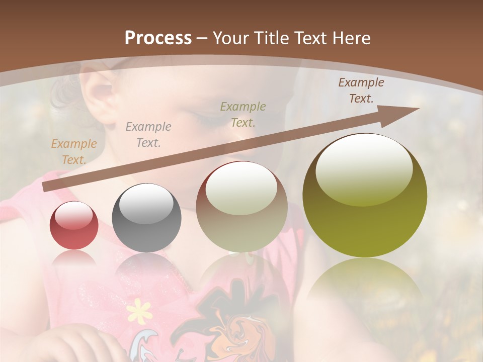 Cute Spring Toddler PowerPoint Template