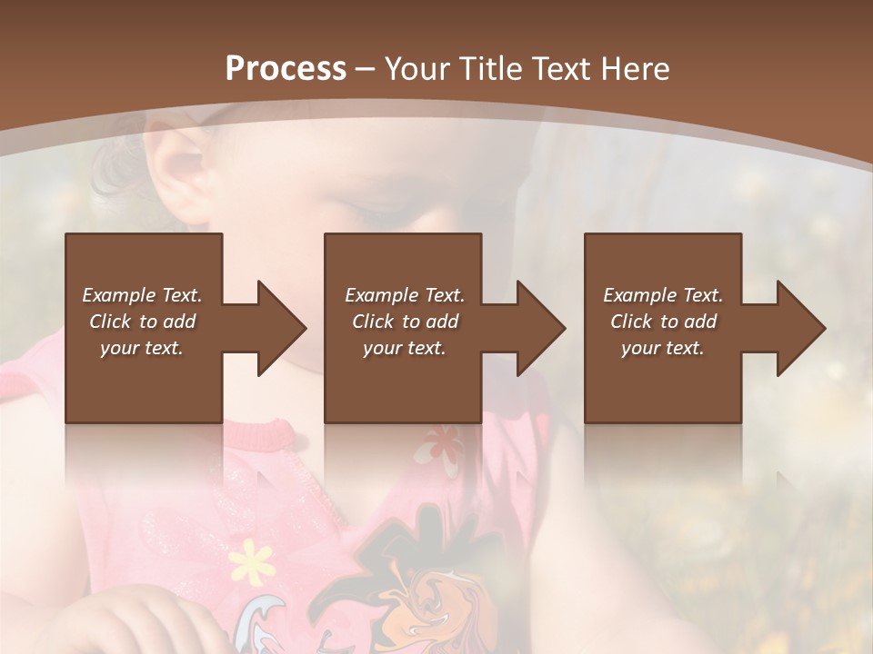 Cute Spring Toddler PowerPoint Template