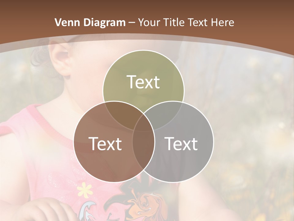 Cute Spring Toddler PowerPoint Template