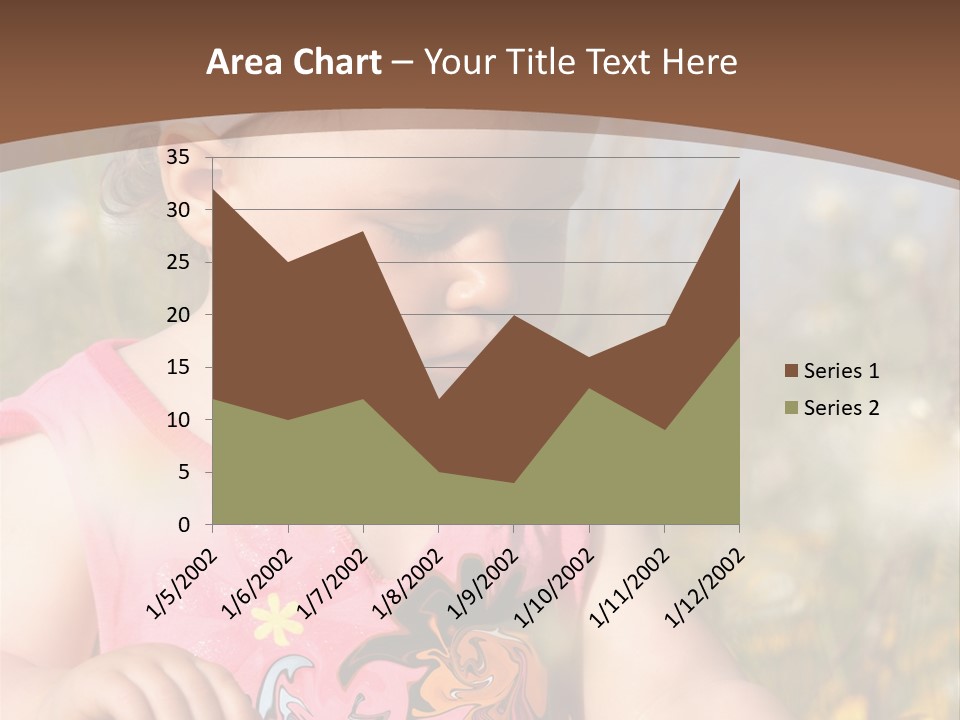 Cute Spring Toddler PowerPoint Template