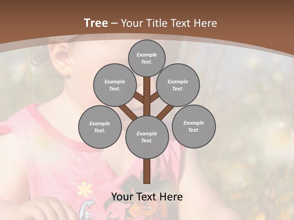 Cute Spring Toddler PowerPoint Template