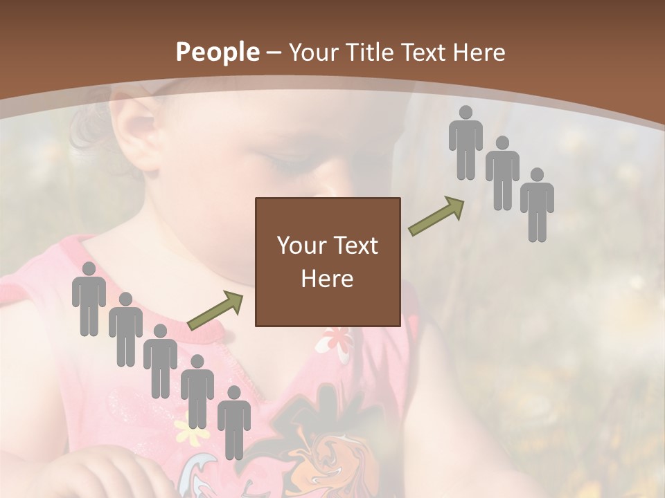 Cute Spring Toddler PowerPoint Template