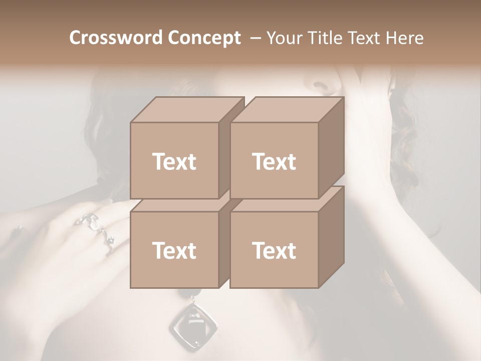 Jewelry Women PowerPoint Template