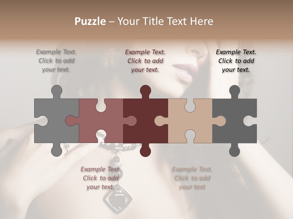 Jewelry Women PowerPoint Template