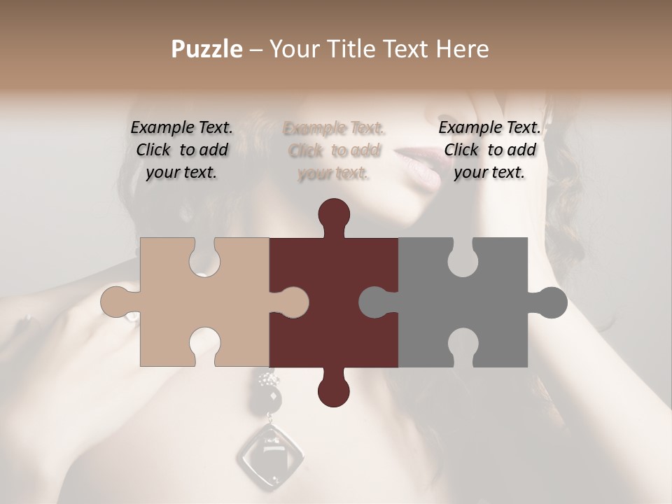 Jewelry Women PowerPoint Template