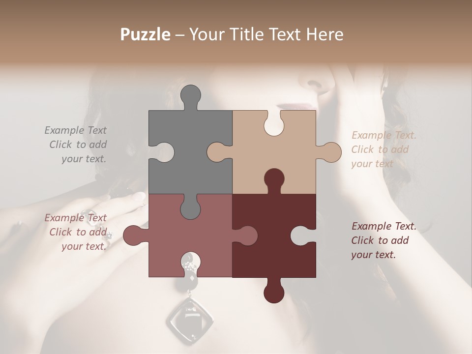 Jewelry Women PowerPoint Template