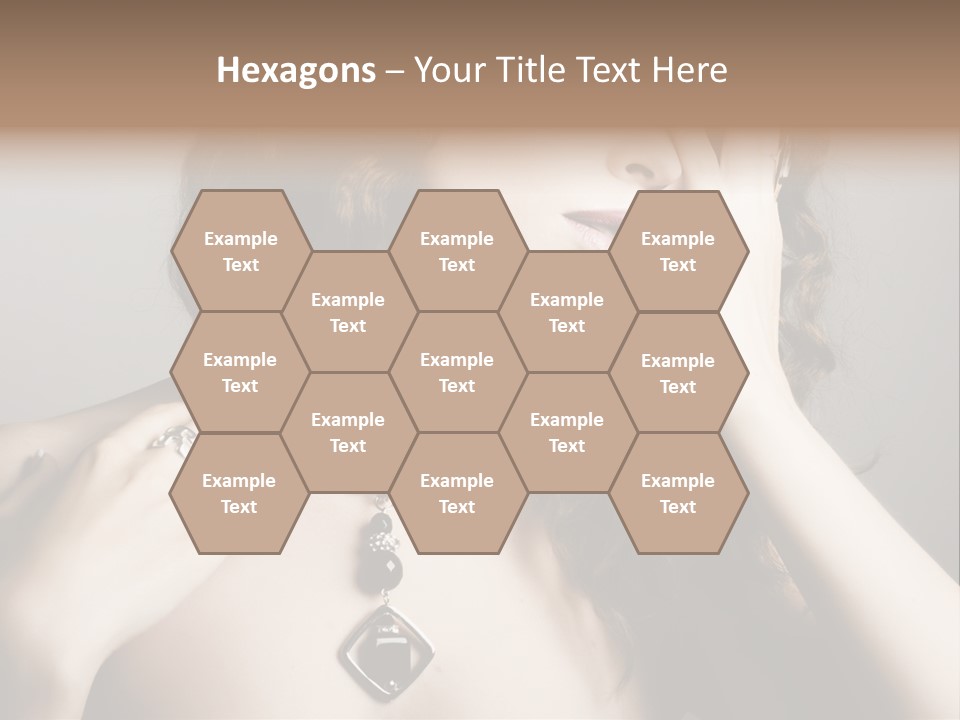 Jewelry Women PowerPoint Template