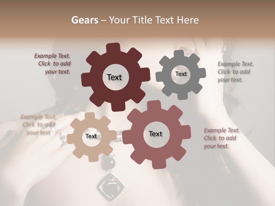 Jewelry Women PowerPoint Template