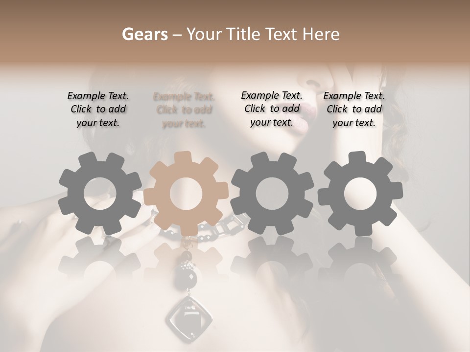 Jewelry Women PowerPoint Template